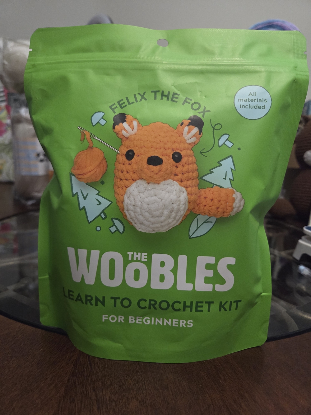 The Woobles Felix the Fox Crochet Kit